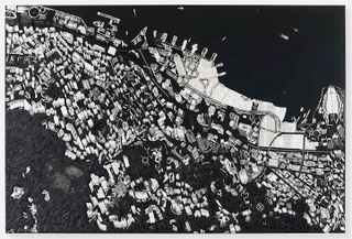 Illustration for article titled These City Maps Are Made Out of Razor Blades and Mirror Shards